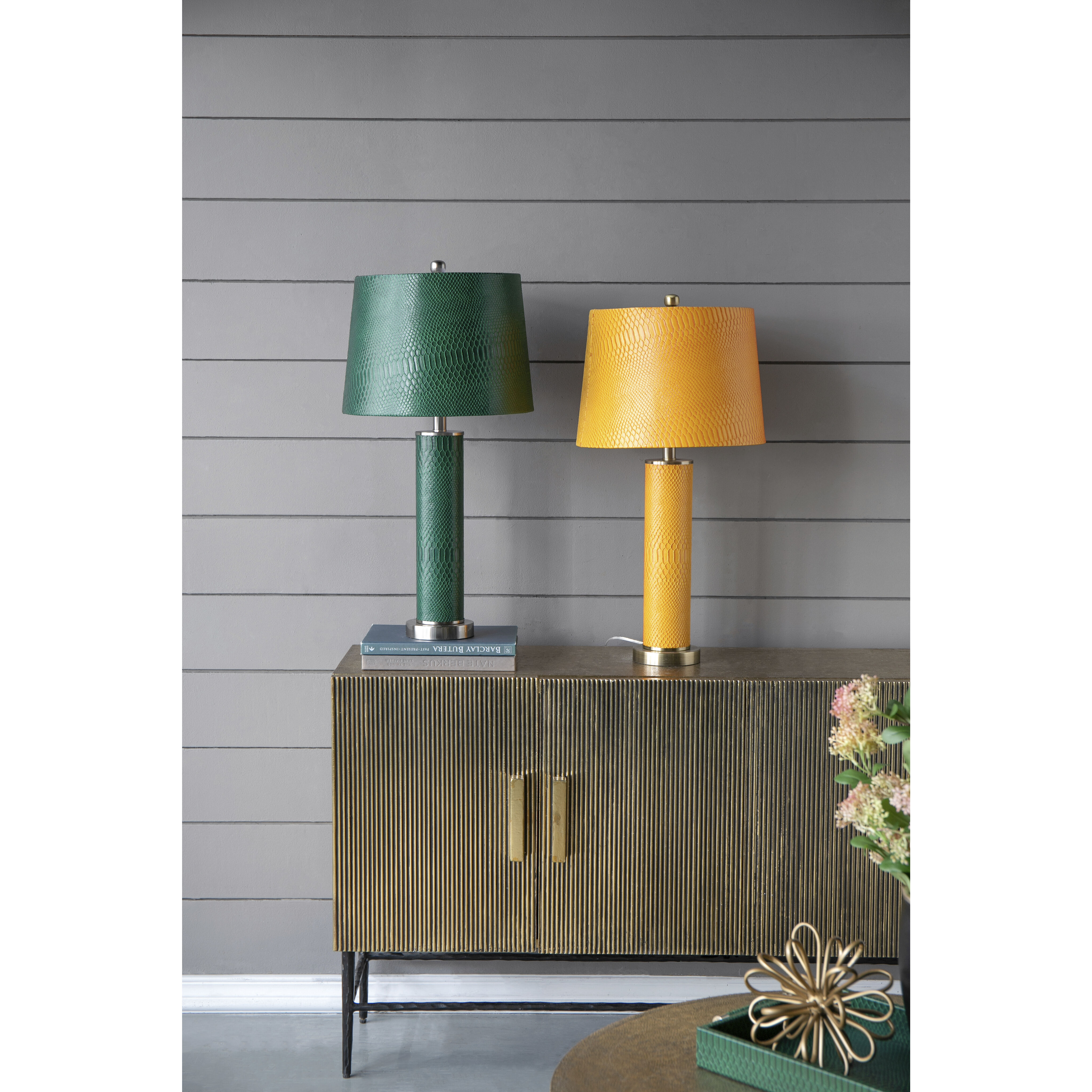 Flower Gold Statuary