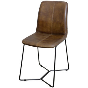 Tyler Brown Leather Chair