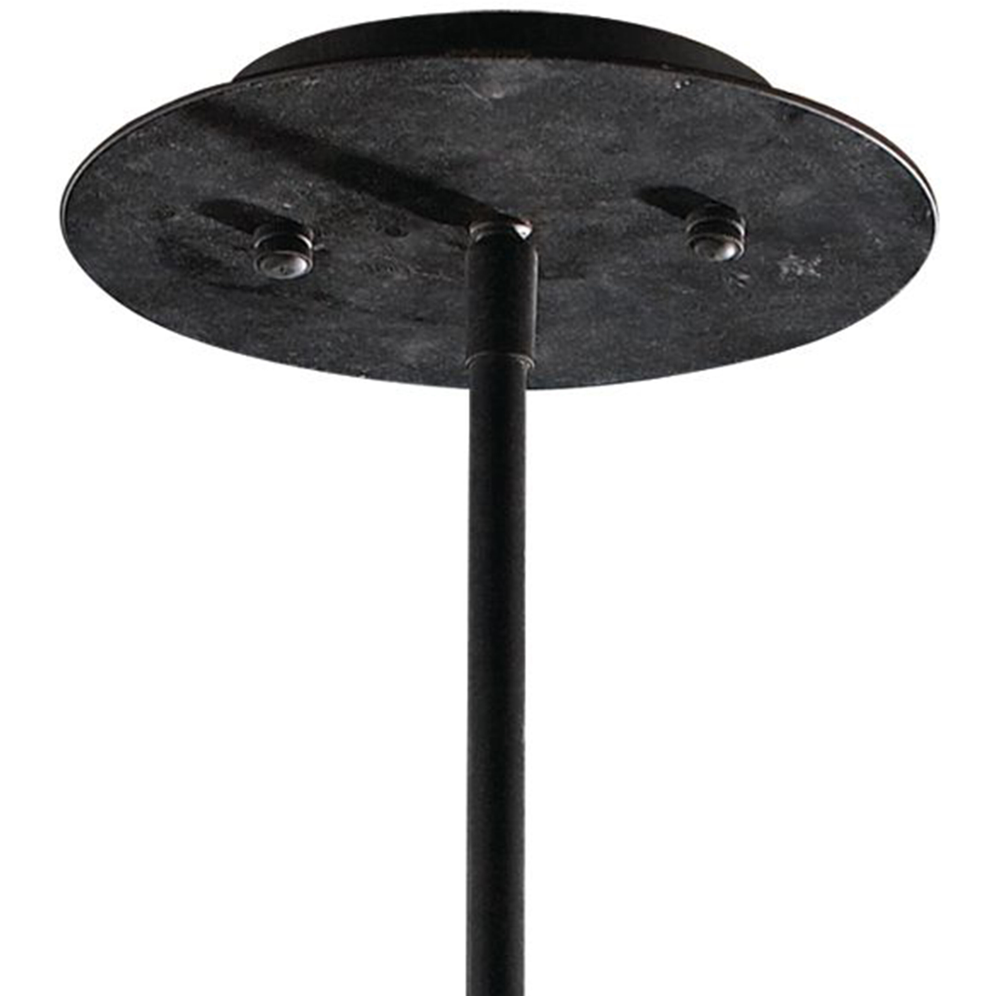 Vintage 1 Light 19 inch Dark Rust Chandelier Ceiling Light