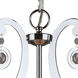 Rea 3 Light 17.5 inch Chrome Bowl Pendant Ceiling Light