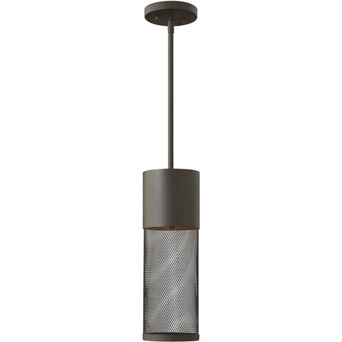 Aria LED 5 inch Buckeye Bronze Outdoor Hanging Lantern