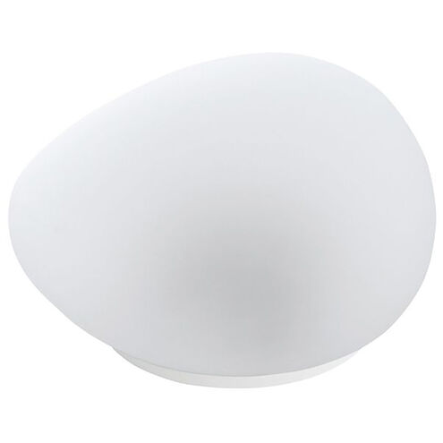 Solar 4.13 inch 6.00 watt White Outdoor Table Light