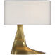 Anne-Marie Barton Terra-Forma 22.75 inch 8.00 watt Museum Brass Left Table Lamp Portable Light