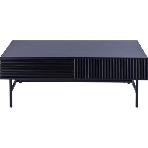 Mez 48.75 X 23.5 inch Black Coffee Table