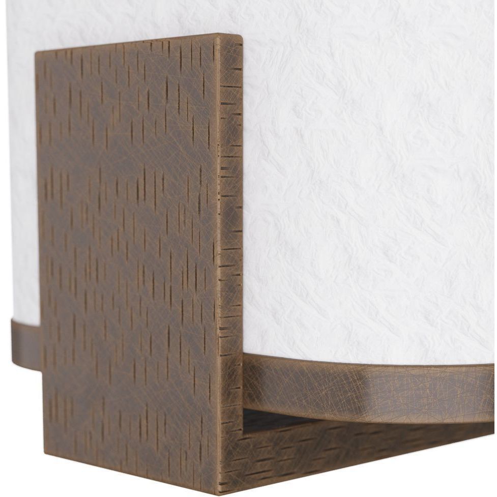 Braxton 1 Light 5 inch White Sconce Wall Light