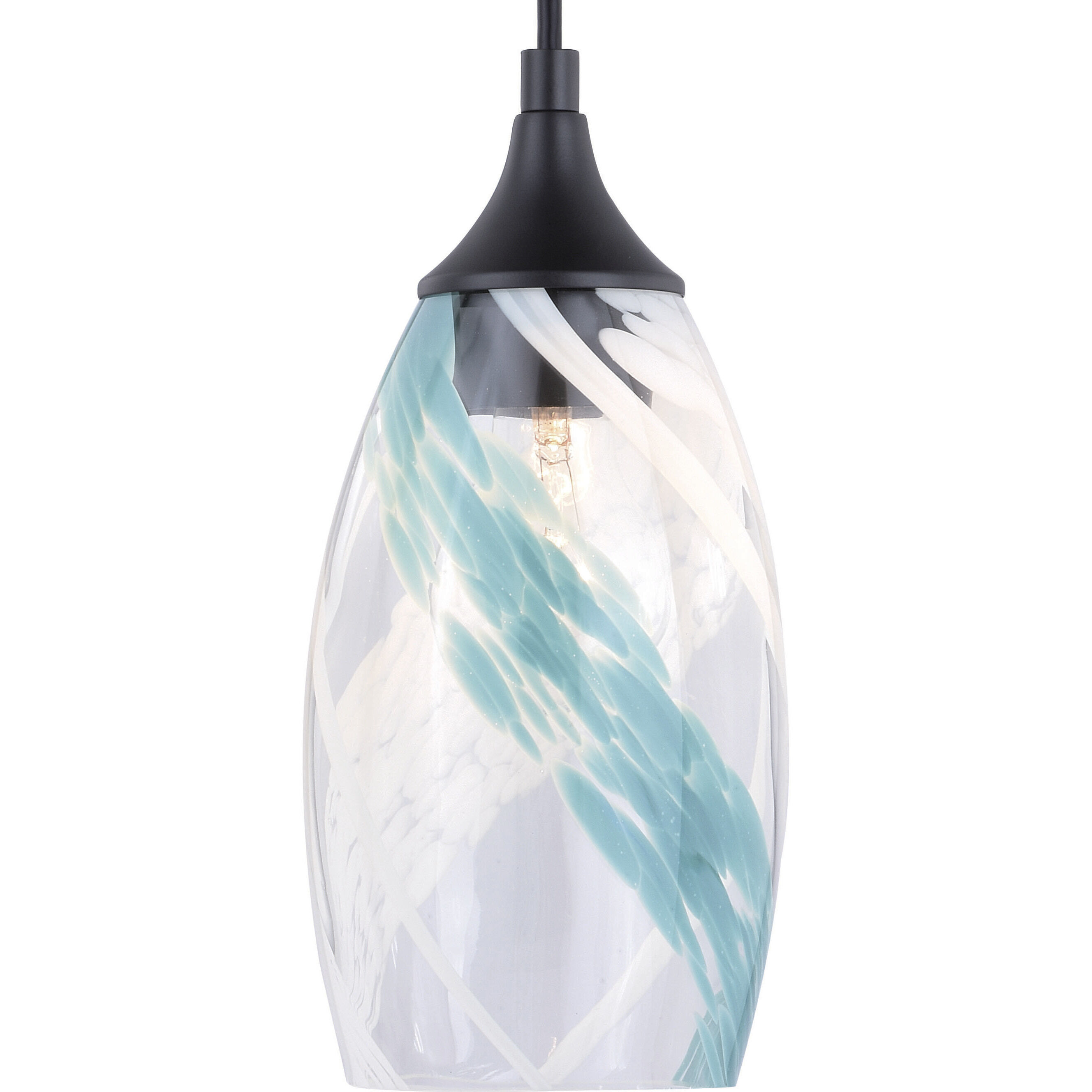 Milano LED 4.75 inch Oil Rubbed Bronze Mini Pendant Ceiling Light