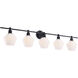 Rochester 5 Light 47 inch Black Wall sconce Wall Light