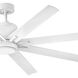 Vantage 66 inch Matte White Smart Fan