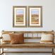 Sedona Magic Orange and Green and Multi and Rust Framed Art
