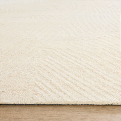Mitra 36 X 24 inch White/Ivory Rug in 2 x 3