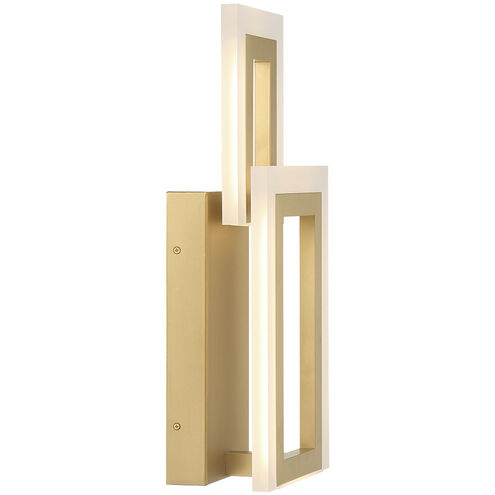 Inizio LED 4 inch Gold Wall Sconce Wall Light