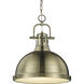 Yep Duncan 1 Light 14 inch Matte Black Pendant Ceiling Light, Large