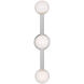 Kelly by Kelly Wearstler Nodes 3 Light 32 inch Polished Nickel Wall Bath Vanity Wall Light