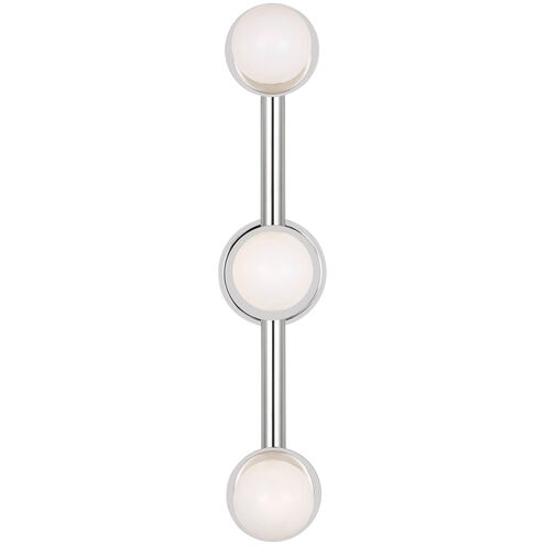 Kelly by Kelly Wearstler Nodes 3 Light 32 inch Polished Nickel Wall Bath Vanity Wall Light