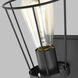 Dames 3 Light 21.75 inch Midnight Black Bath Vanity Wall Sconce Wall Light