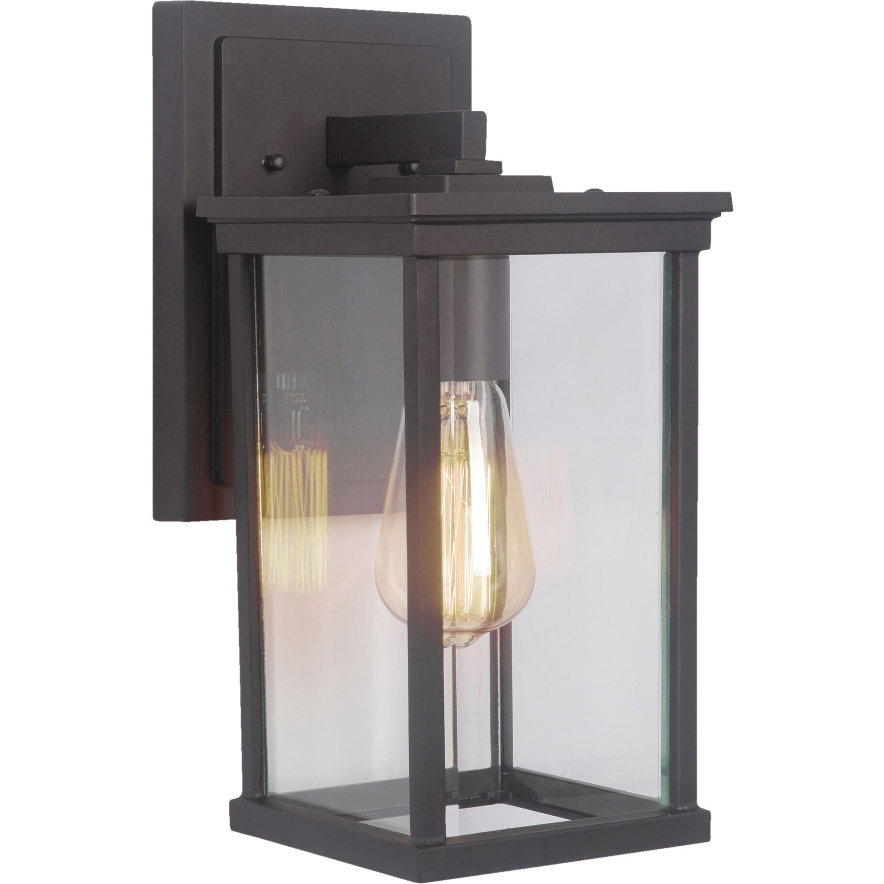 Riviera III 1 Light 14 inch Oiled Bronze Outdoor Outdoor Wall Mount, Medium