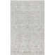 Presidential 38.98 X 24.02 inch Light Silver/Silver/Slate/Metallic - Silver Machine Woven Rug in 2 x 3.25