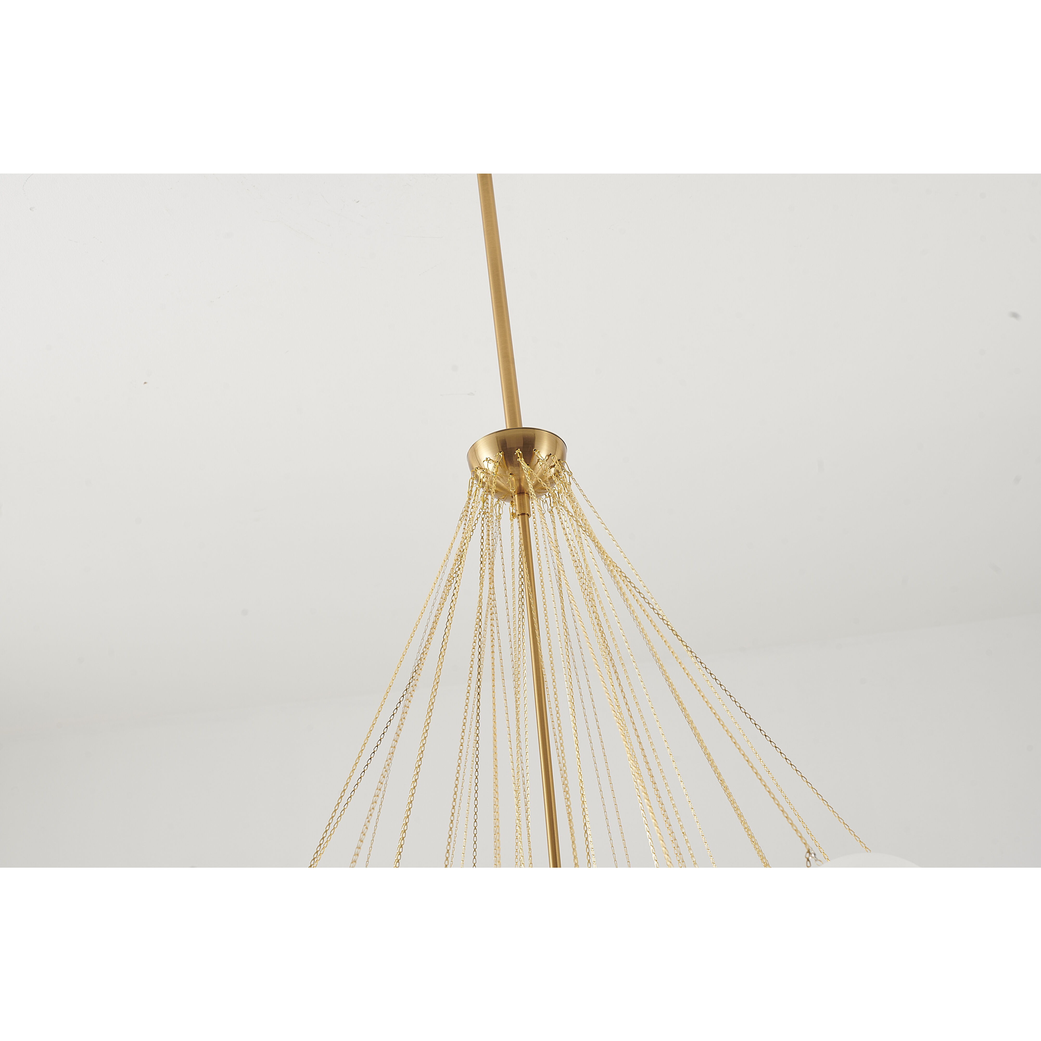 Canada 3 Light 31.5 inch Gold Chandelier Ceiling Light