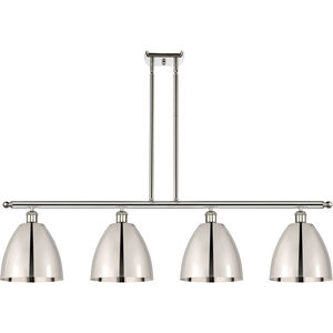 Ballston Dome 4 Light 48 inch Polished Nickel Island Light Ceiling Light