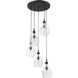 Pulaski 5 Light 23 inch Oiled Bronze Chandelier Ceiling Light