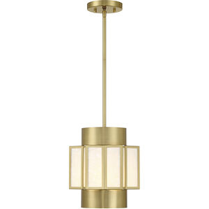 Gideon 3 Light 16 inch Warm Brass Pendant Ceiling Light