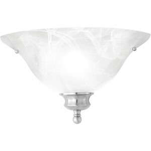 Essentials 1 Light 14 inch Brushed Nickel ADA Sconce Wall Light