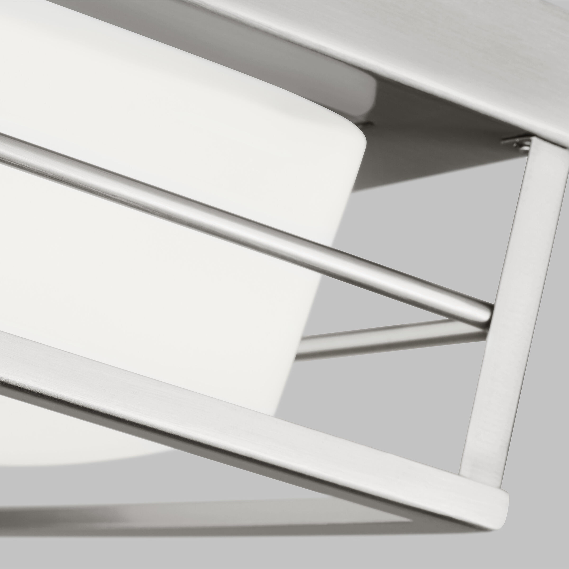 Dearborn LED 10 inch Brushed Nickel Ceiling Flush Mount Ceiling Light