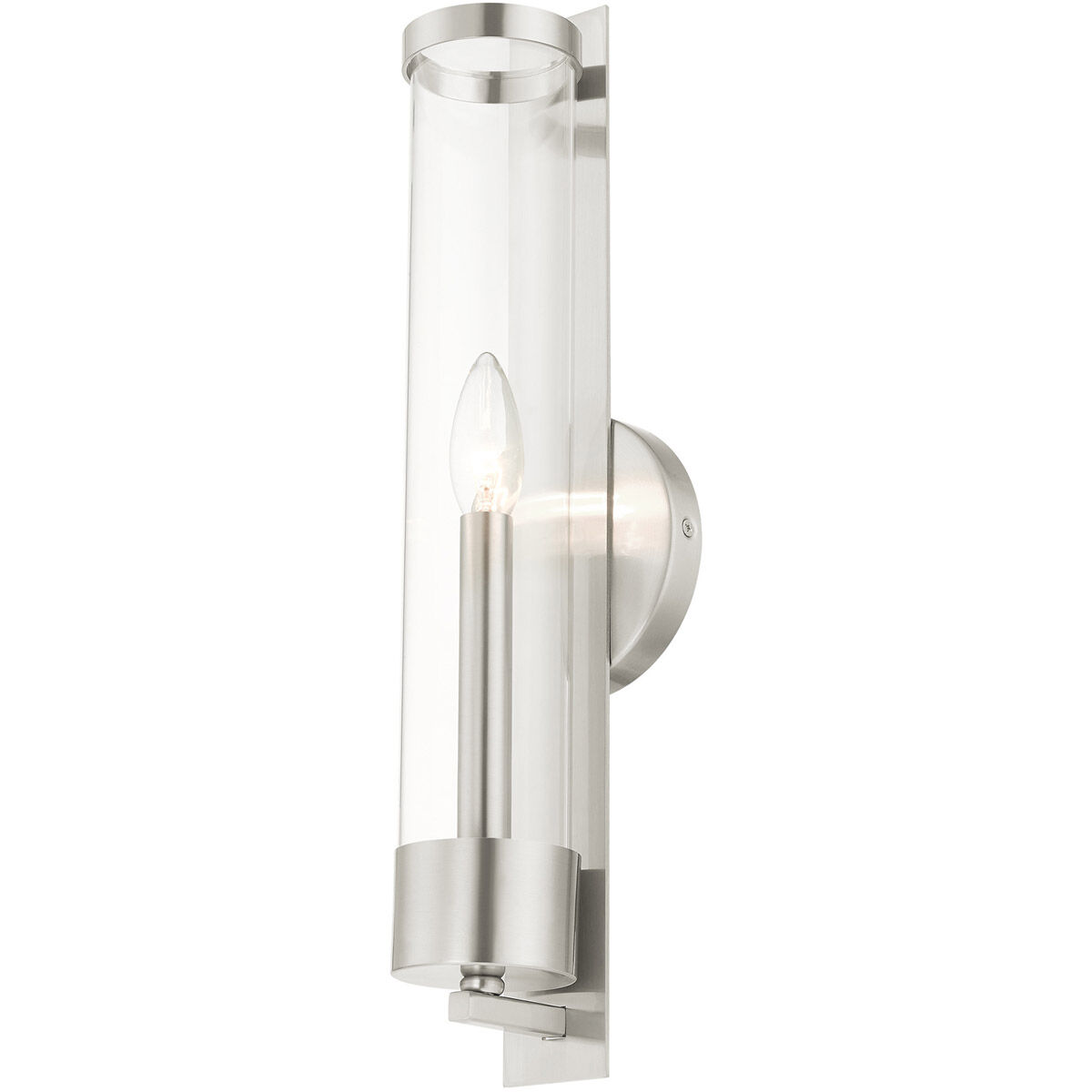Castleton 1 Light 5 inch Brushed Nickel ADA ADA Single Sconce Wall Light