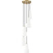Farrell 5 Light 12 inch Modern Gold Chandelier Ceiling Light