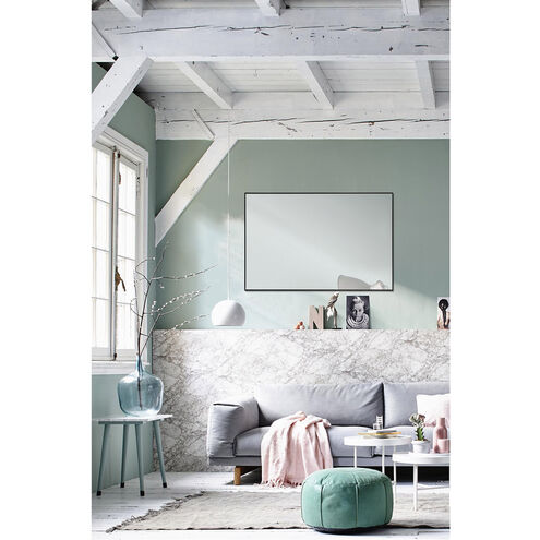 Vale 32 X 21 inch Charcoal Grey Wall Mirror