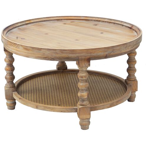 Hilton Head 29.7 inch Brown Coffee Table