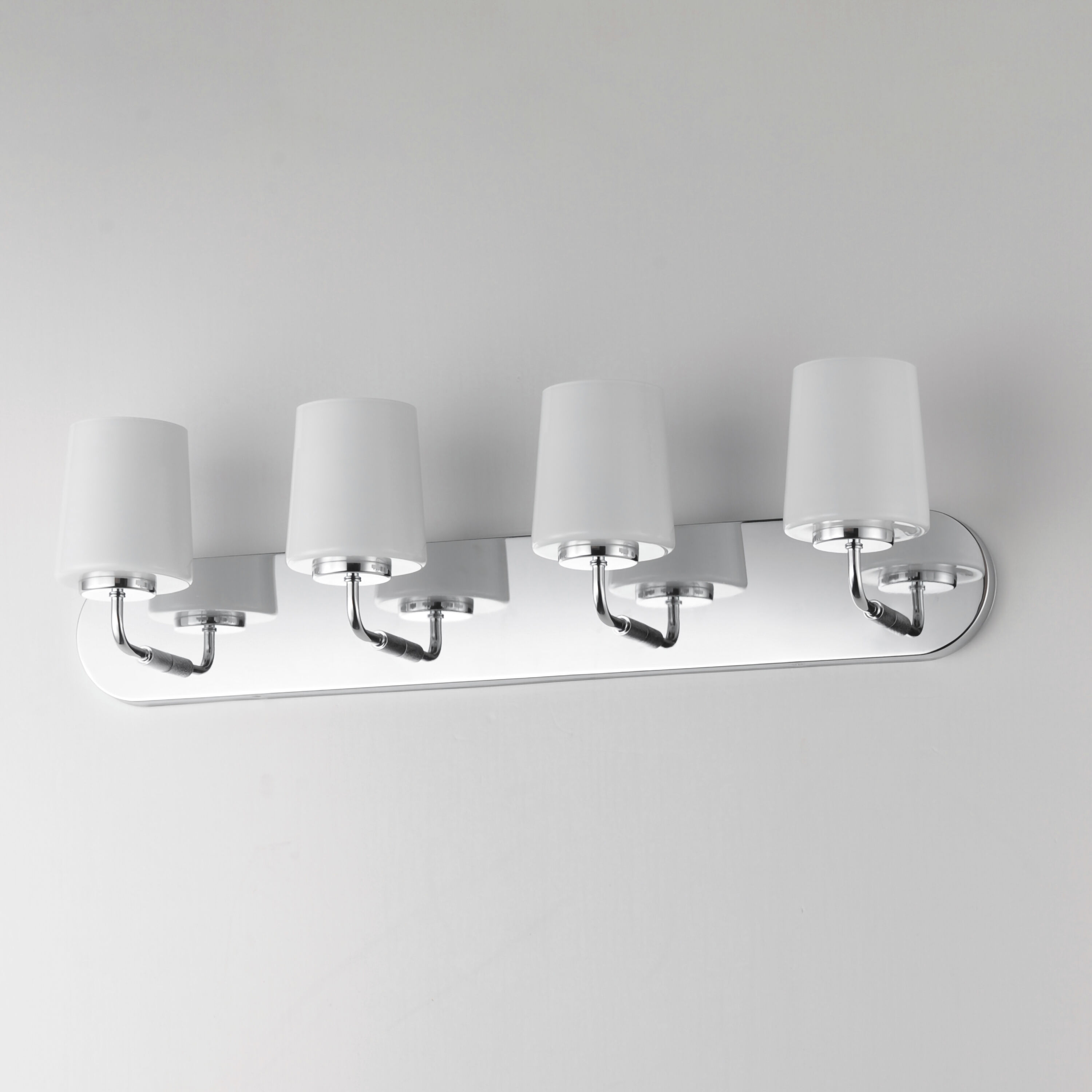 Durham 4 Light 30 inch Polished Chrome Bath Vanity Wall Light