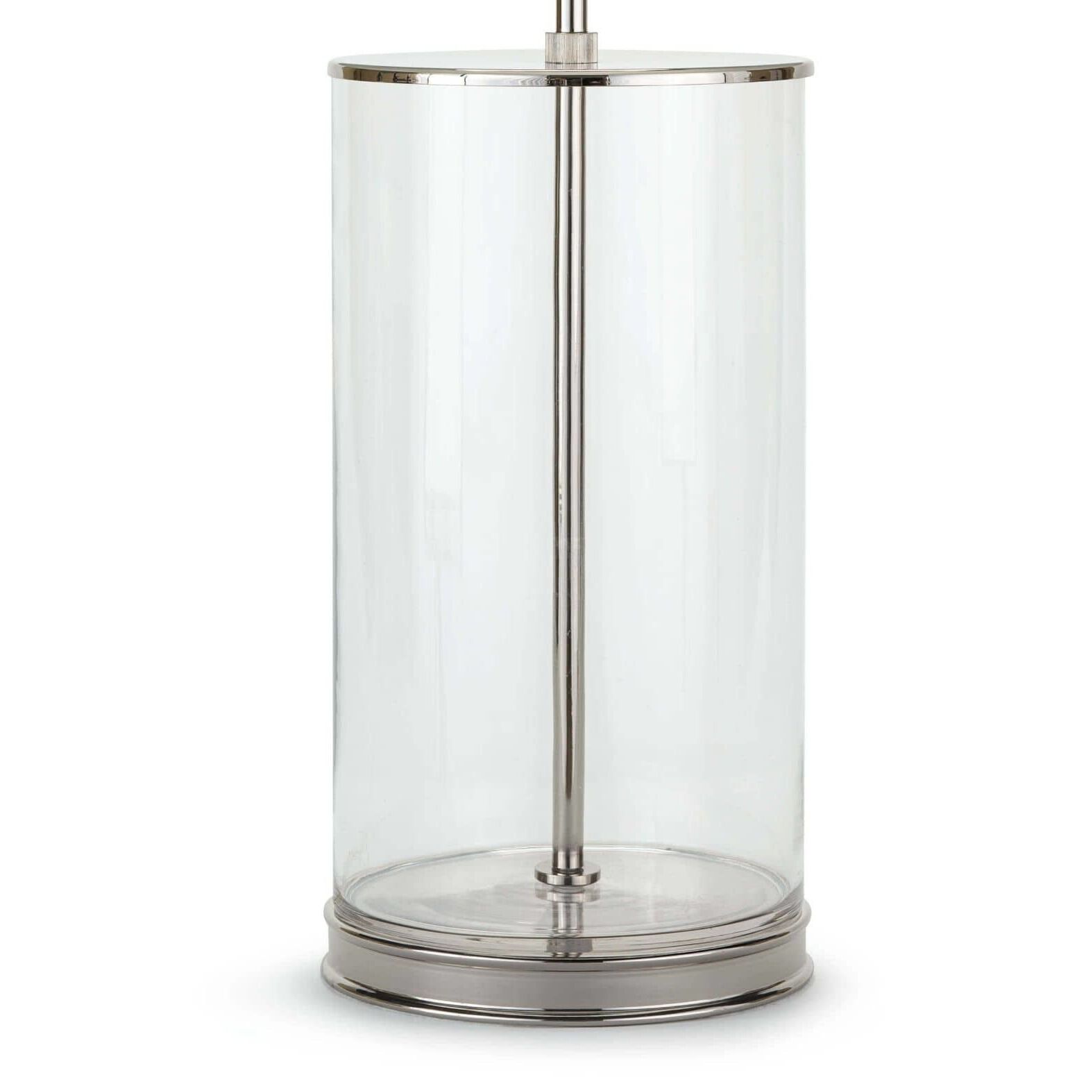 Magelian 32 inch 150.00 watt Polished Nickel Table Lamp Portable Light