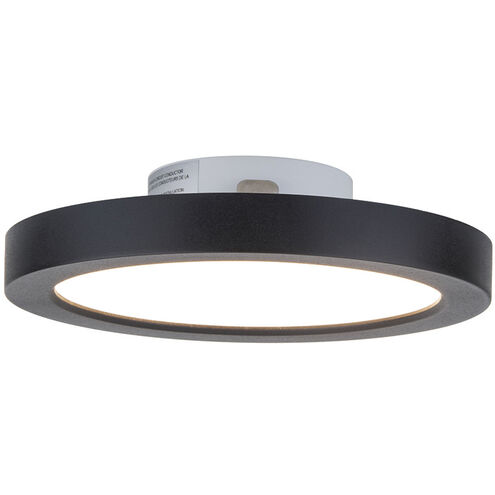 Round LED 5 inch Black Flush Mount Ceiling Light
