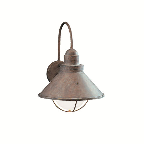 Seaside 1 Light 10.25 inch Outdoor Wall Light