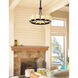 Candlearia 12 Light 28 inch Dark Bronze Chandelier Ceiling Light in Cream (CandleAria), Cylinder with Melted Rim, Incandescent