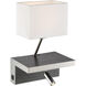 Sandy LED 10 inch Charcoal Wall Sconce Wall Light