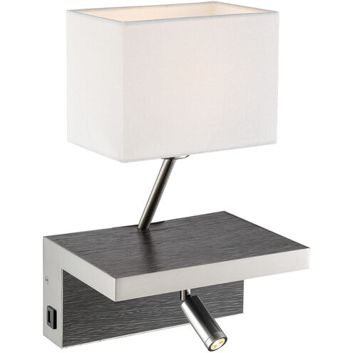 Sandy LED 10 inch Charcoal Wall Sconce Wall Light