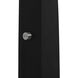 Taper 92 inch 14 watt Black and Satin Nickel Arc Floor Lamp Portable Light