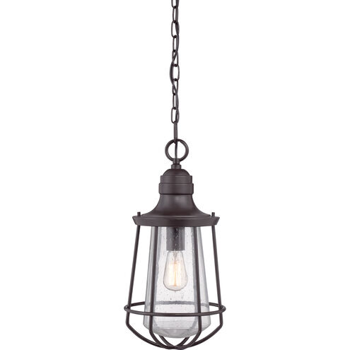 Marine 1 Light 10 inch Western Bronze Mini Pendant Ceiling Light, Small