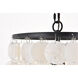 Selene 1 Light 10 inch Black Pendant Ceiling Light