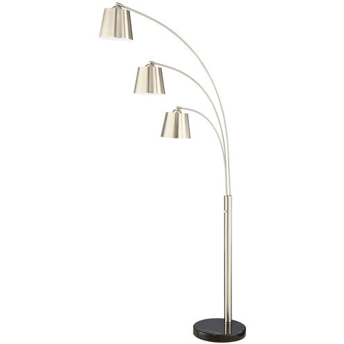 Quana 77 inch 60.00 watt Brushed Nickel Arc Lamps Portable Light