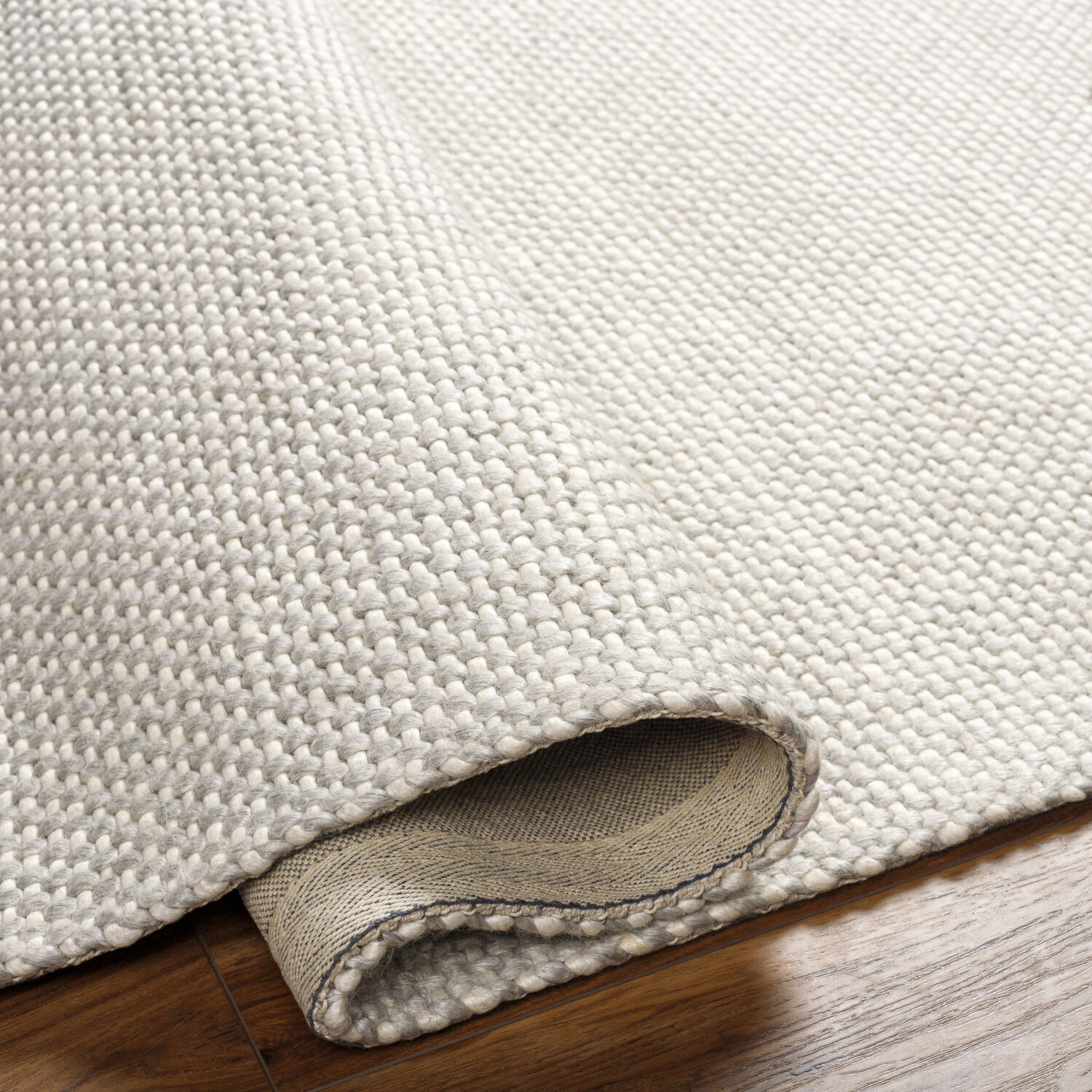 Solo 96 X 60 inch Light Gray Rug in 5 x 8, Rectangle