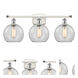 Ballston Athens LED 26 inch White and Polished Chrome Bath Vanity Light Wall Light, Ballston