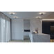Eris LED 10 inch Black Flush Mount Ceiling Light