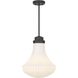 Bartlet 1 Light 14 inch Matte Black Pendant Ceiling Light