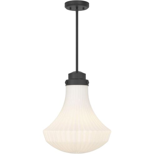 Bartlet 1 Light 14 inch Matte Black Pendant Ceiling Light