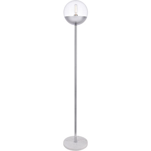 Oyster Bay 62 inch 40 watt Chrome Floor Lamp Portable Light