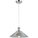 Evelyn 1 Light 14 inch Polished Chrome Mini Pendant Ceiling Light