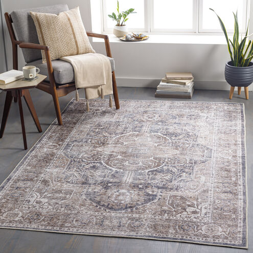 Tahmis 87 X 63 inch Taupe Rug, Rectangle